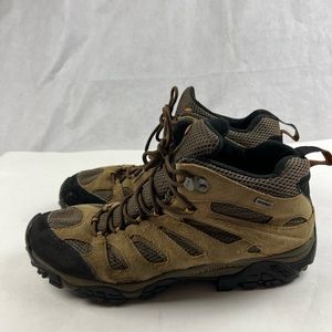 Men’s Merrill brown hiking walking boots size 14